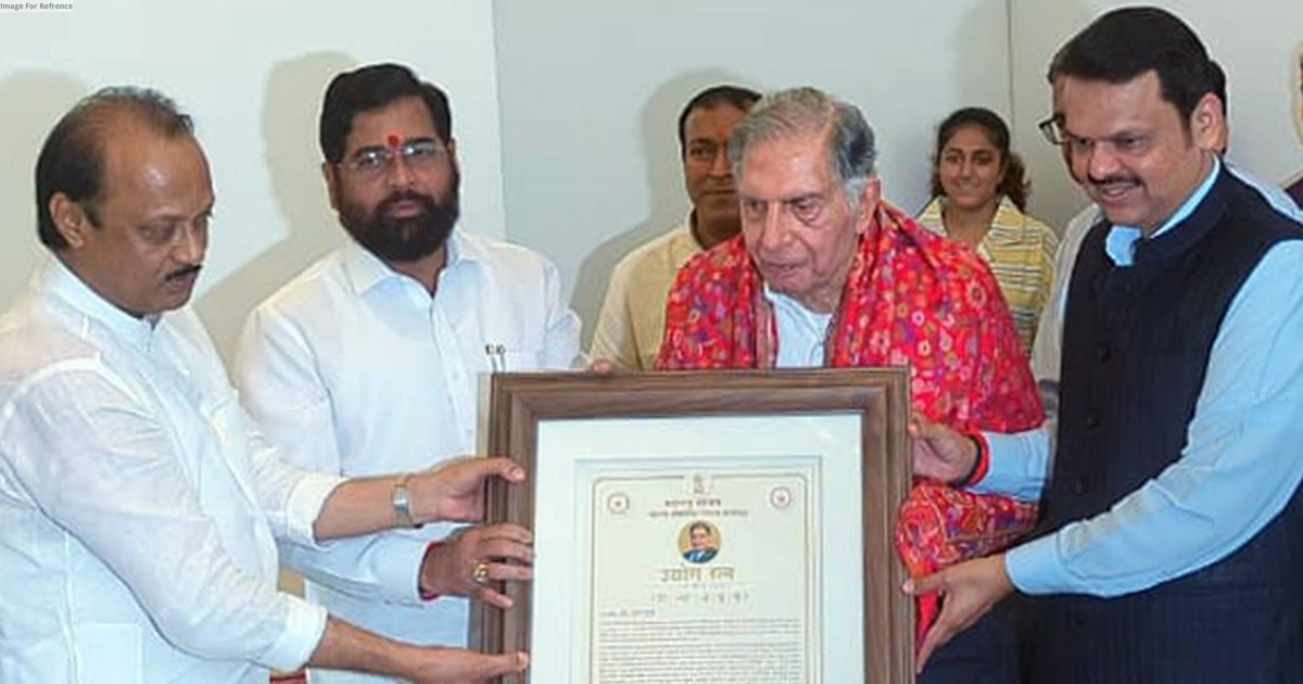 Ratan Tata conferred with Maharashtra's first ‘Udyog Ratna’ award